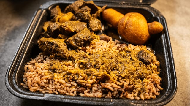 Curry Goat.