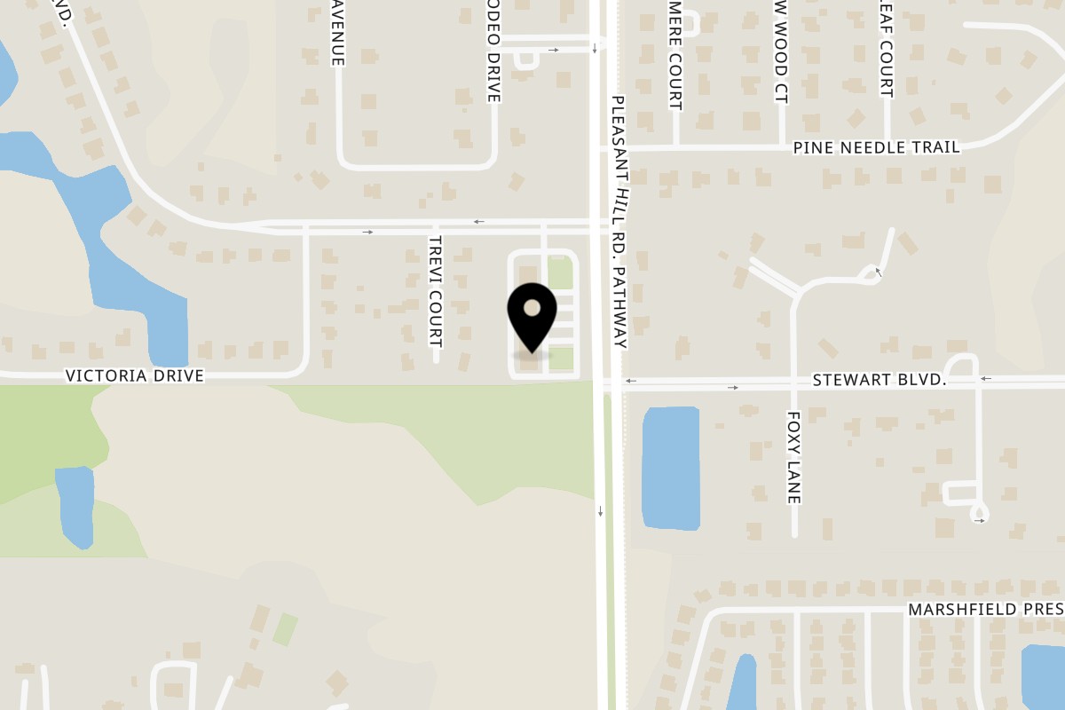 Map showing the location of Tropical Temptations Jamaican Cuisine on 2968 Pleasant Hill Rd in Kissimmee